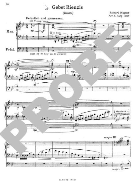 Wagner Orgel-Album 1