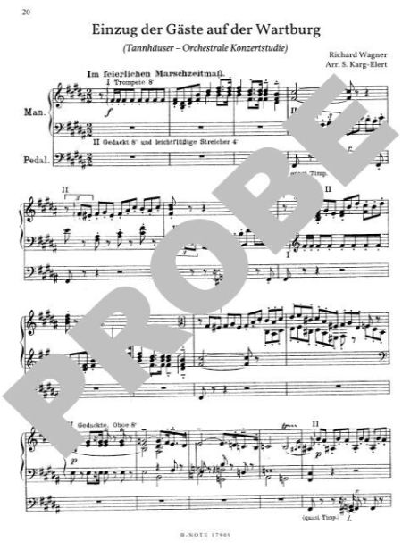 Wagner Orgel-Album 1
