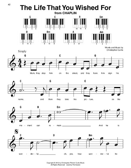 Contemporary Broadway - Super Easy Songbook