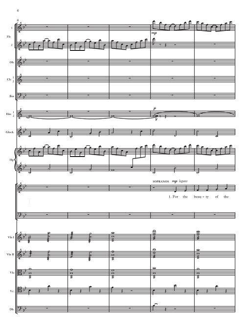 For the beauty of the earth