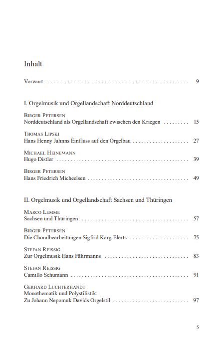 Orgelbewegung und Spätromantik