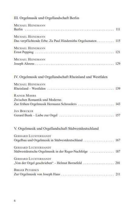 Orgelbewegung und Spätromantik