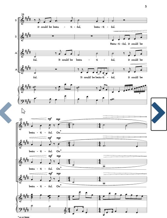 Can we sing the darkness to light?