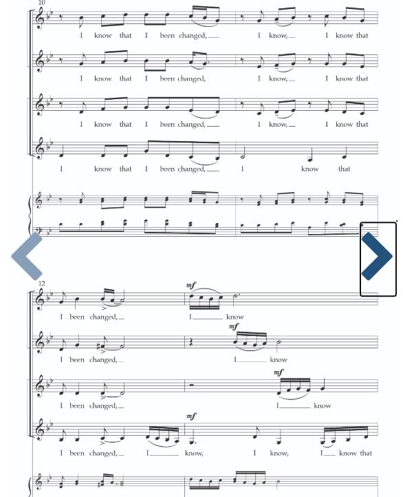 I know I been changed