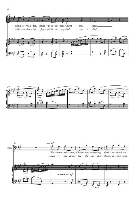 Welcome Christmas morning! (Light unto Life)