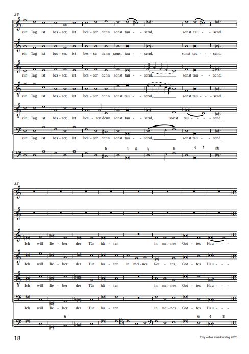 Geistliche Konzerte und Motetten