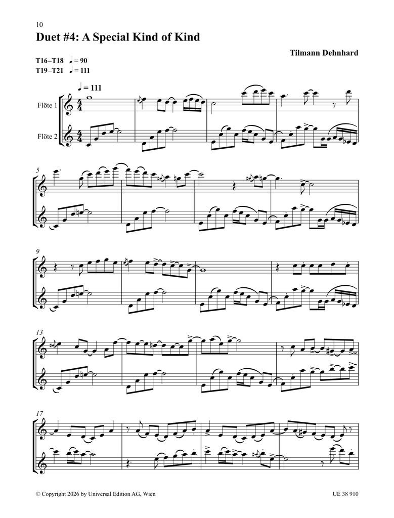 10 Flute Duets