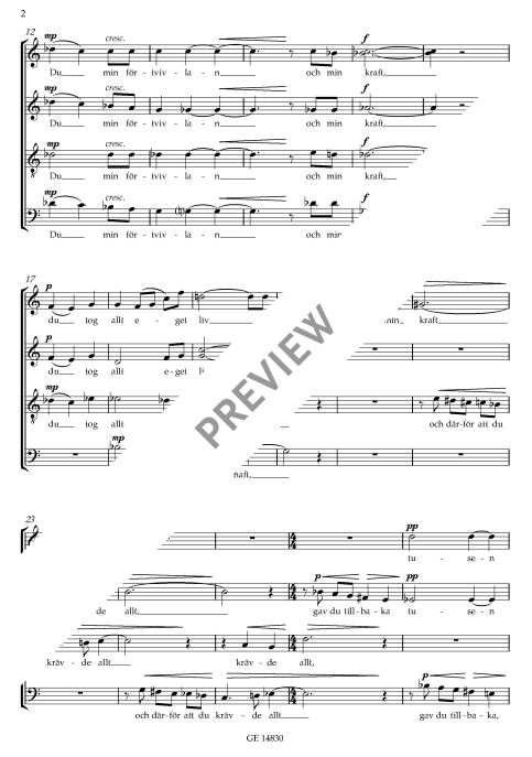 Tva sanger om kärlek