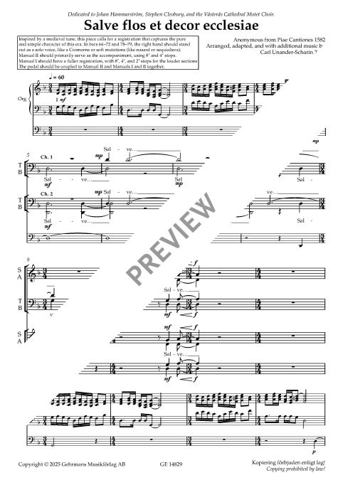 Salve flos et decor ecclesiae