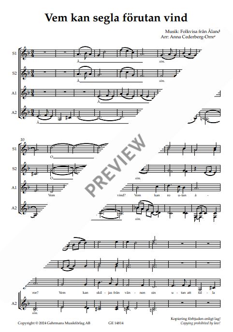 Vem kan segla förutan vind