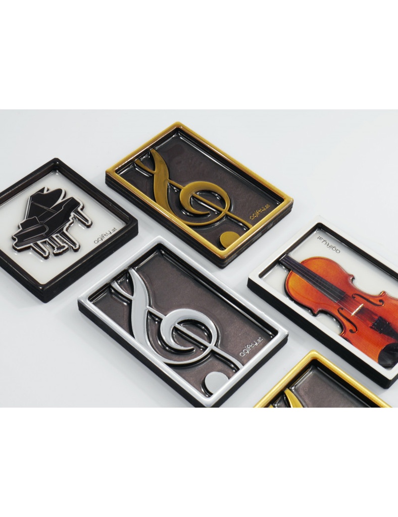 Magnet Geige - Framed