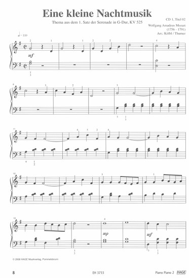 Piano Piano 2 - leicht arrangiert