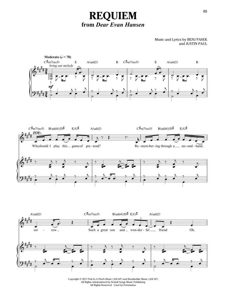 The Singer's Musical Theatre Anthology - Trios