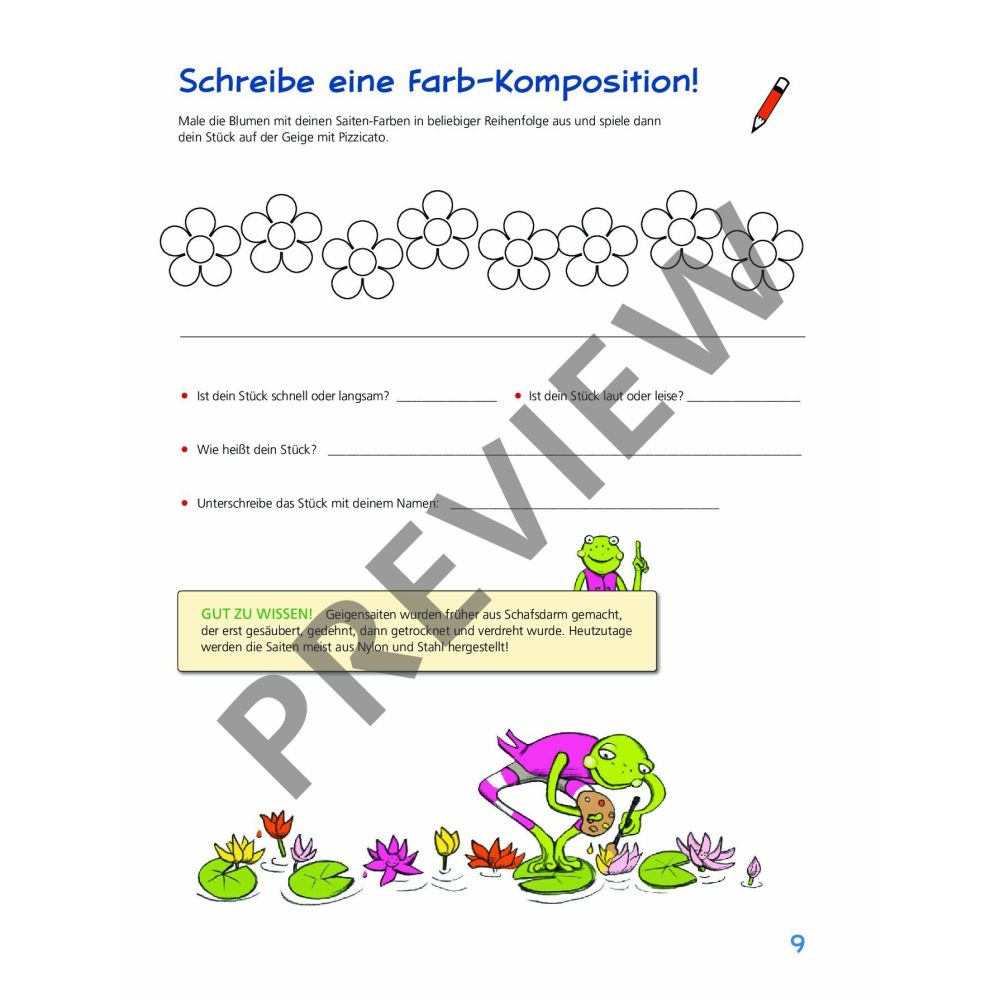 Geigenfrosch & Co - Violinschule