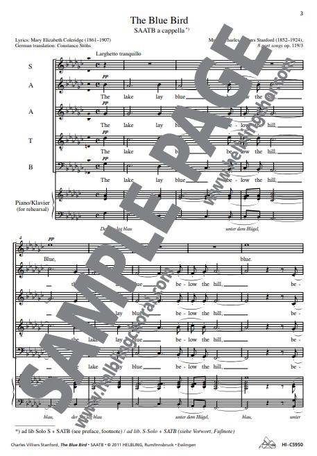 The blue bird op. 119/3