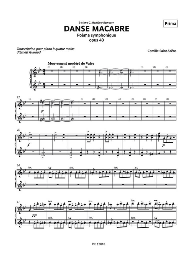 Danse Macabre op. 40