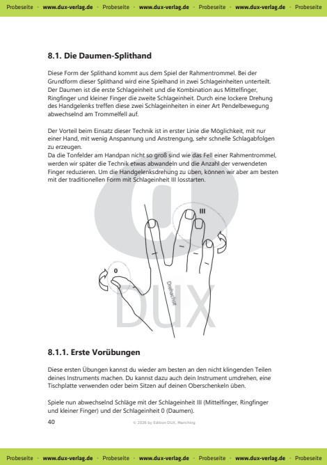 Handpan Masterclass - Multi-Fingerstyle für Fortgeschrittene