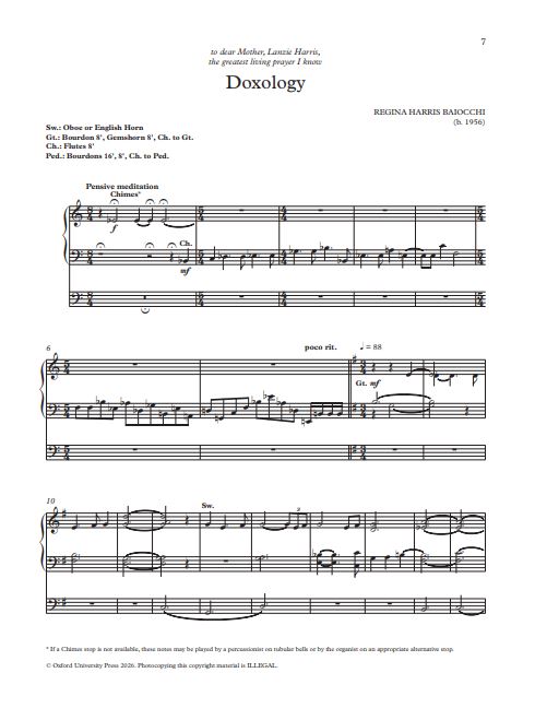 The Oxford Book of Organ Music by Black Composers