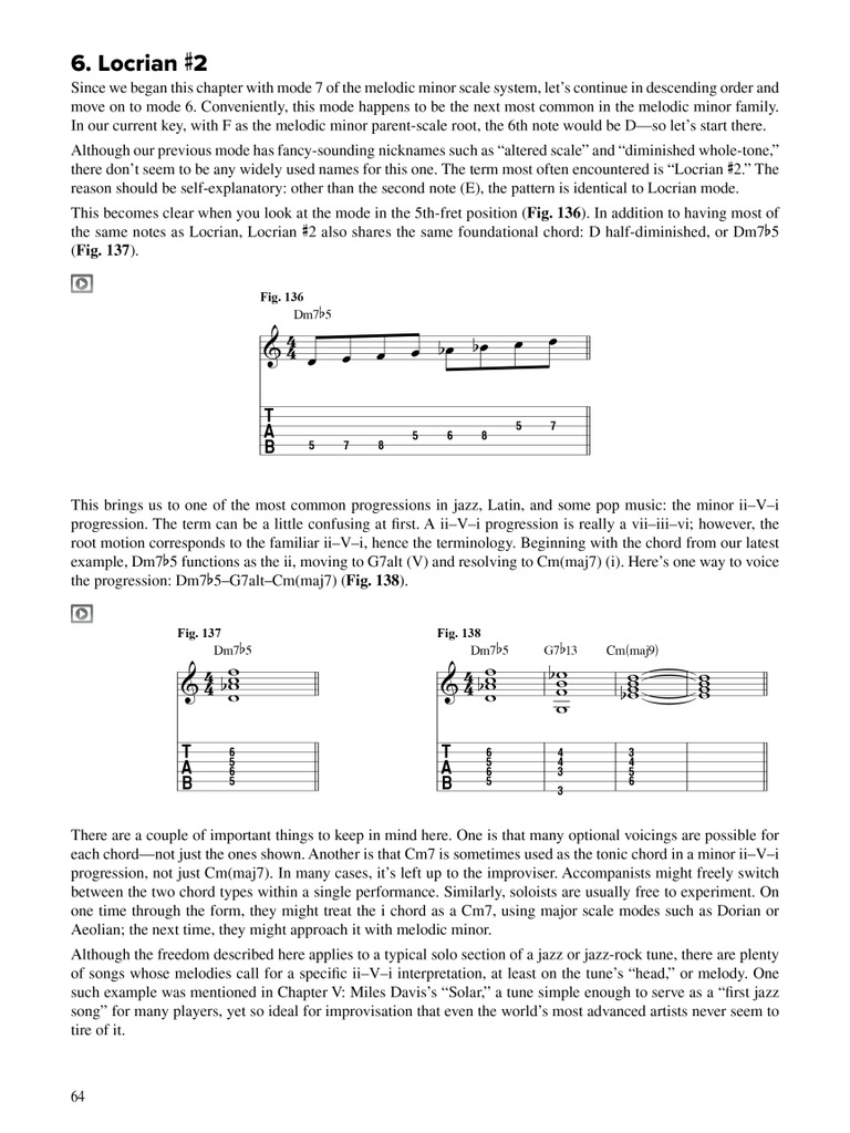 Jazz-Rock Guitar Improvisation