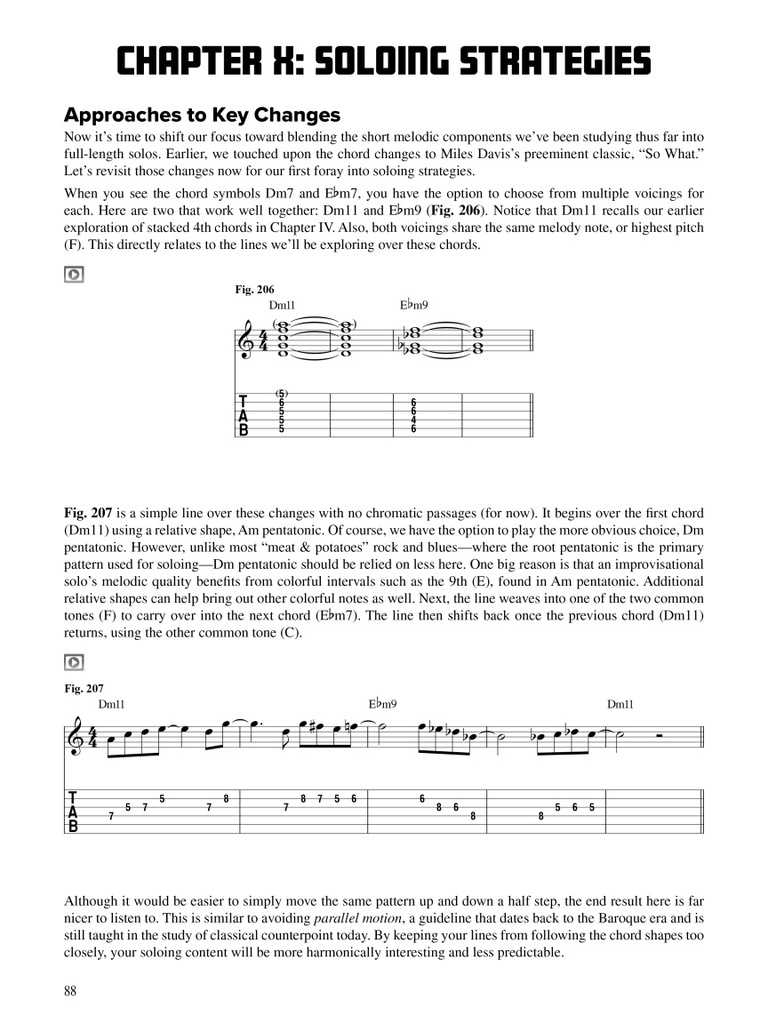 Jazz-Rock Guitar Improvisation