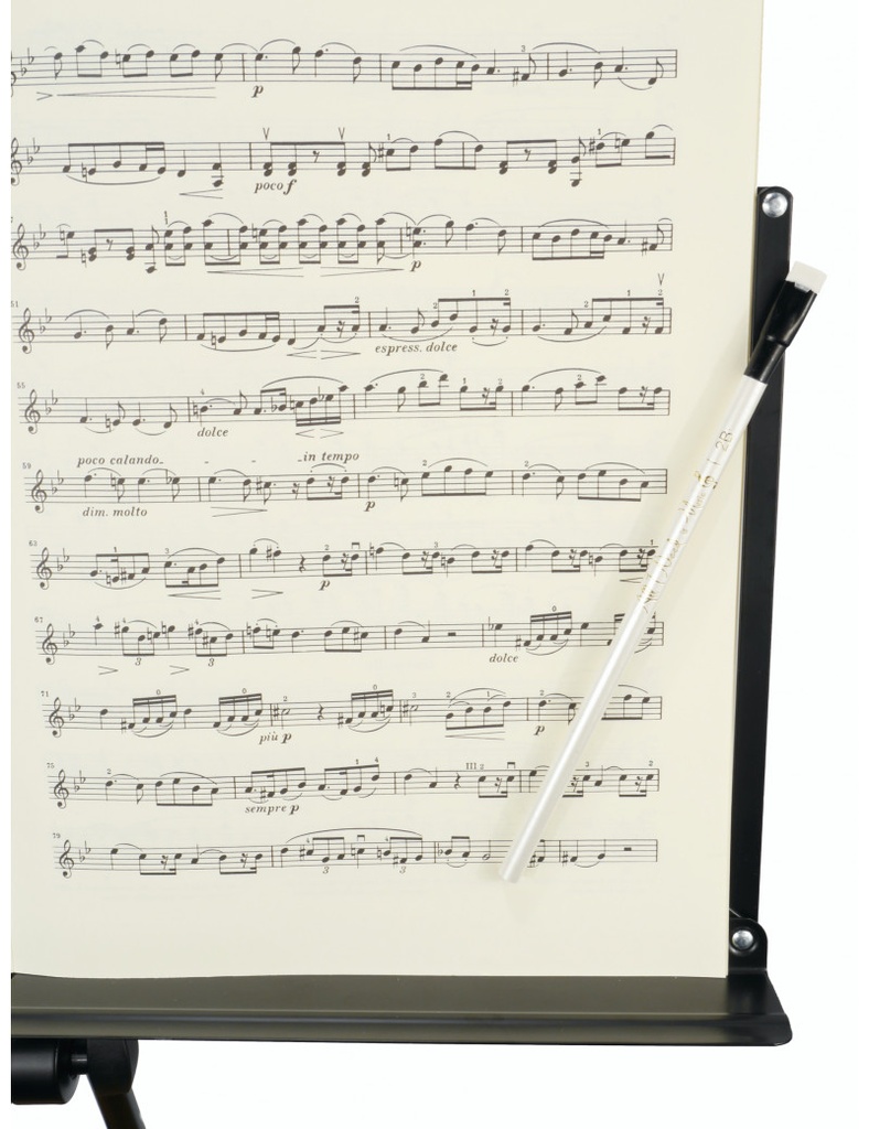 Bleistift "All I need is Music" weiß/magnetisch