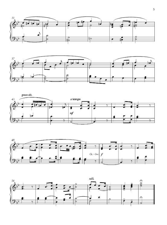 Wedding Music for manuals