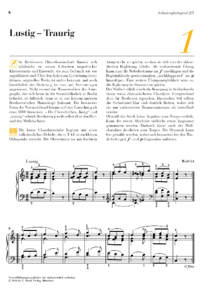 Am Klavier - Beethoven