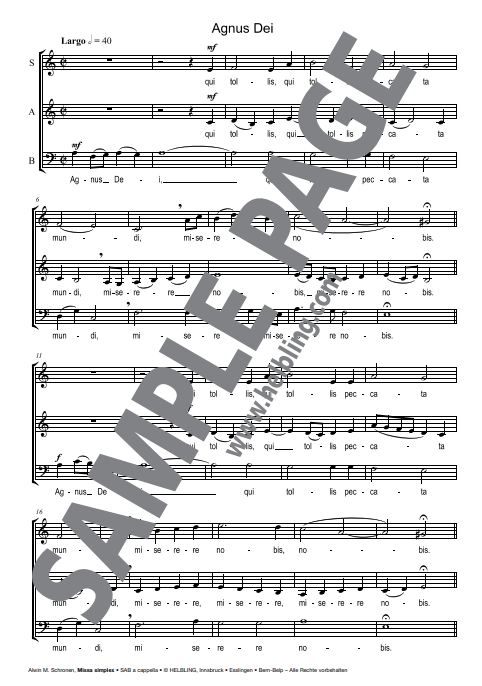 Missa simplex