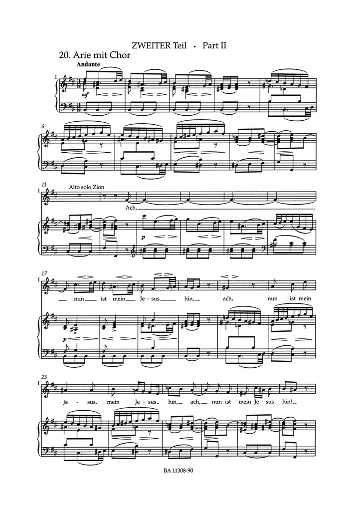 Passions-Musik nach dem Evangelisten Matthäus