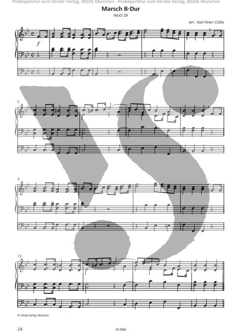 Beethoven auf der Orgel