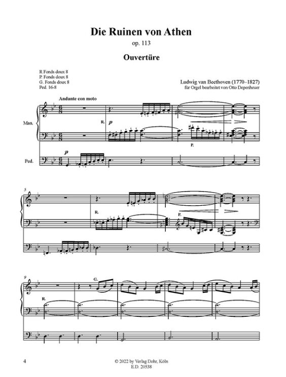 Die Ruinen von Athen op. 113 - Ouvertüre