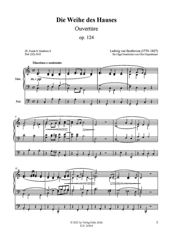 Die Weihe des Hauses - Ouvertüre op. 124