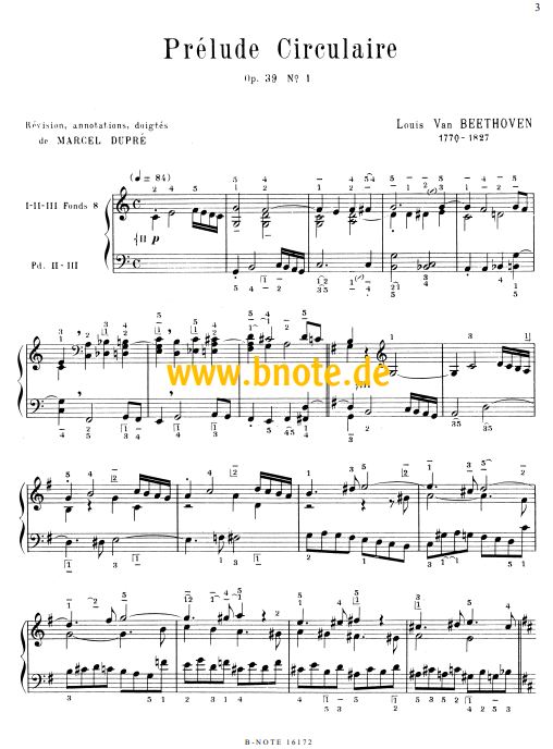 Zwei Zirkel-Präludien für Orgel op. 39