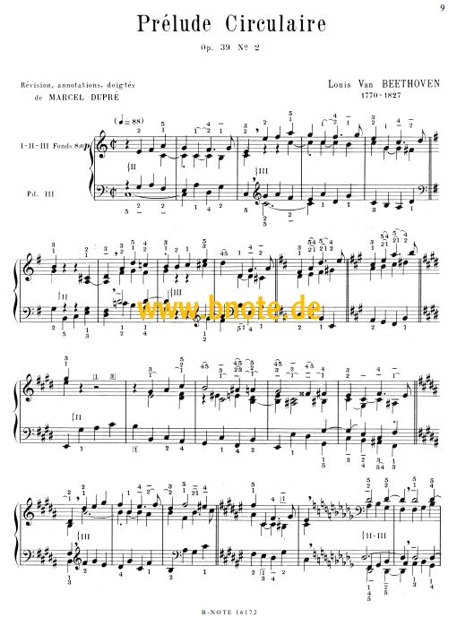 Zwei Zirkel-Präludien für Orgel op. 39