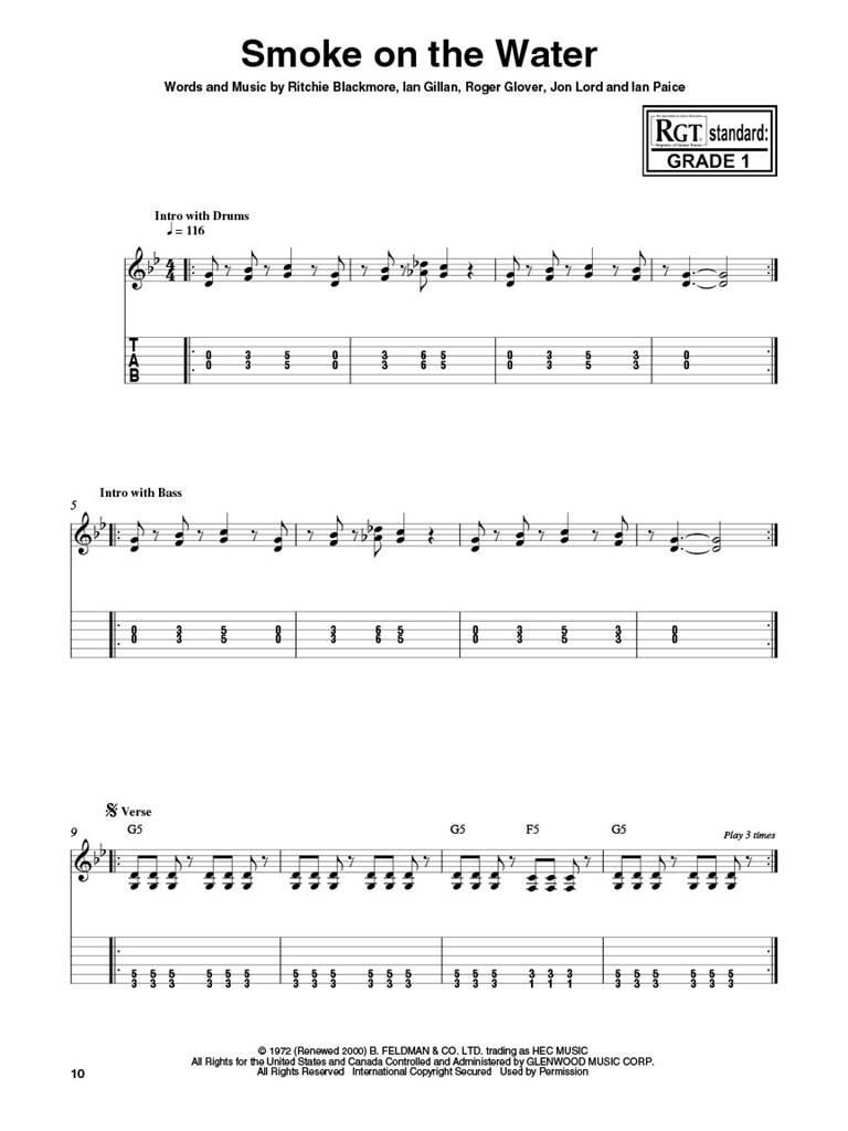 Graded Guitar Songs