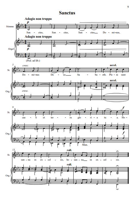 Missa brevis (Mass of St. Bruno)