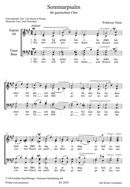 Sommarpsalm