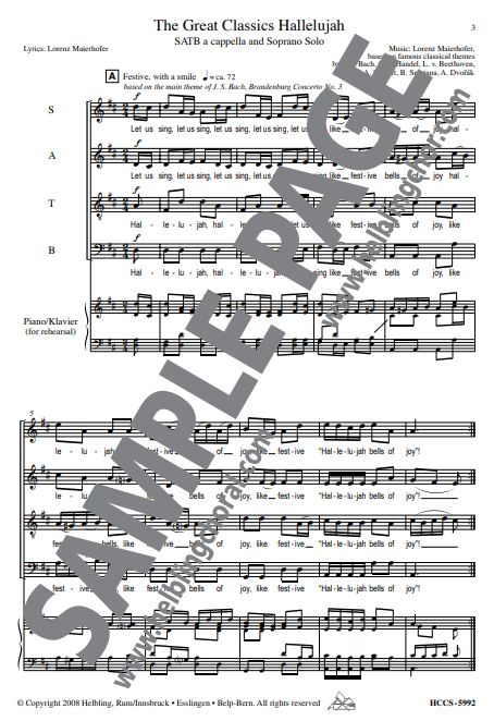 The Great Classics Hallelujah