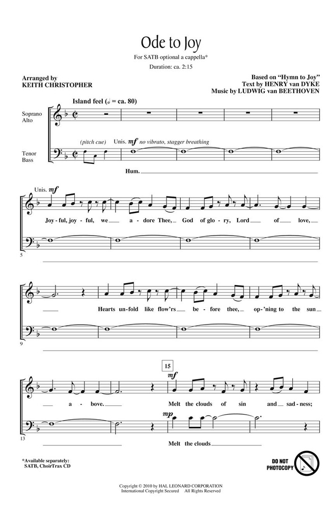 Ode to Joy