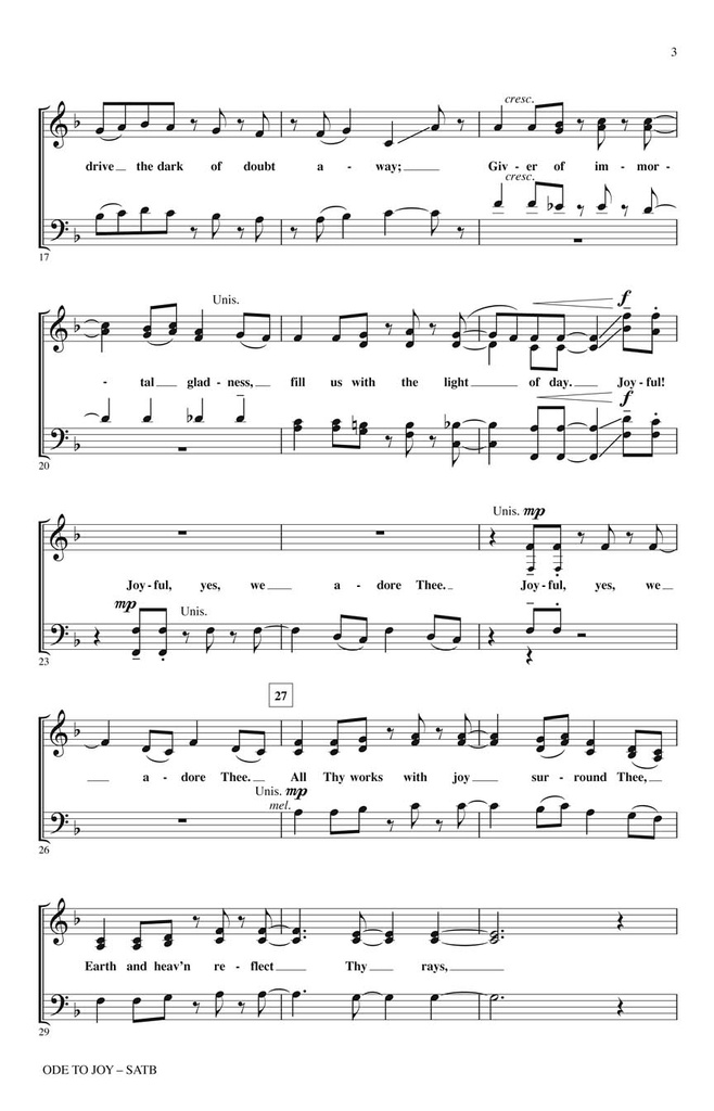 Ode to Joy