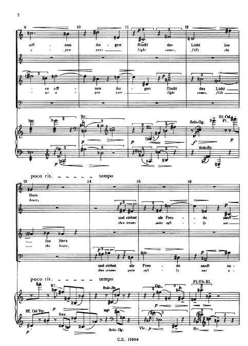 Das Augenlicht, op. 26