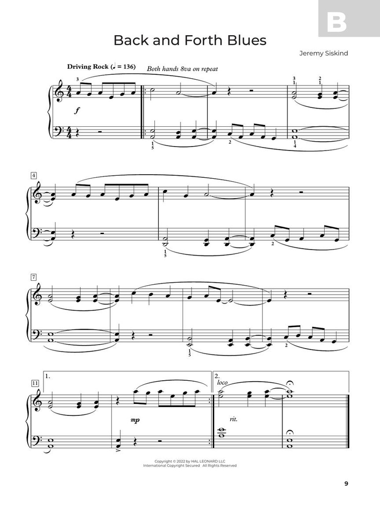 Blues Piano A-Z