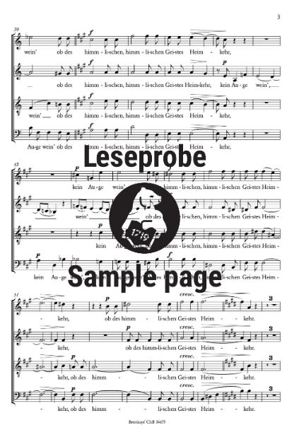 Elegischer Gesang, op. 118