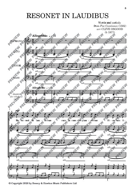 Two Piae Cantiones Carols