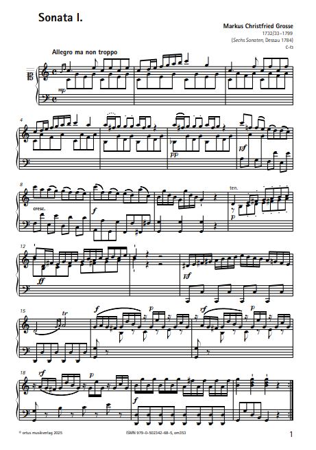 Sonaten für Klavier
