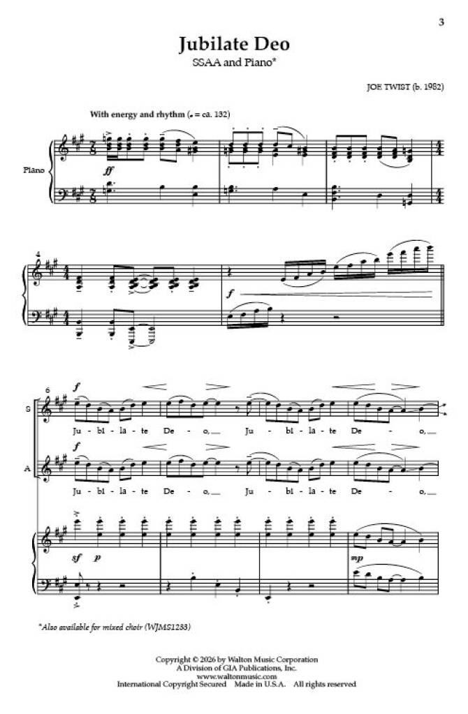 Jubilate Deo