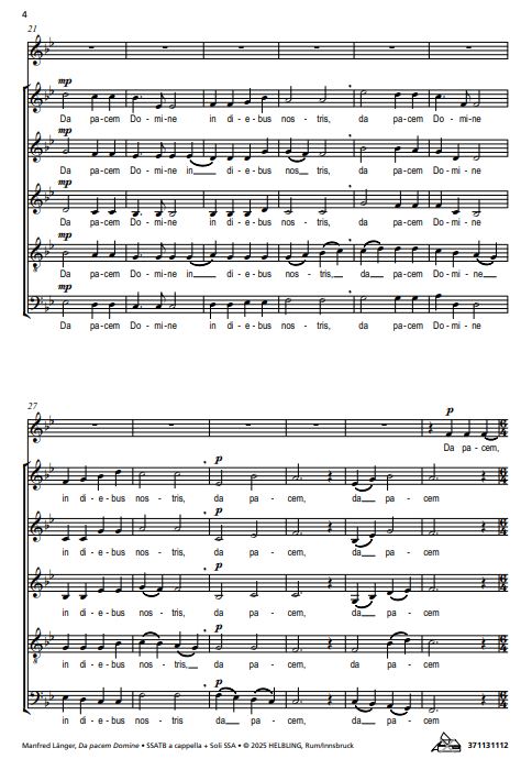 Da pacem Domine