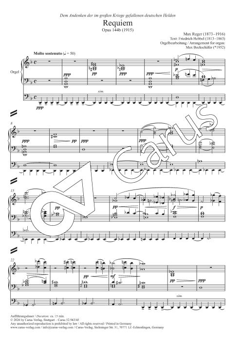 Requiem op. 144b