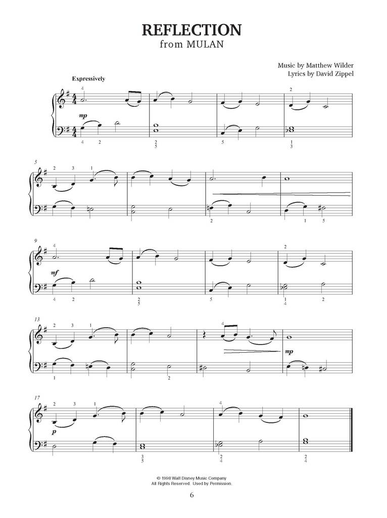 Disney - Graded Pieces for Piano