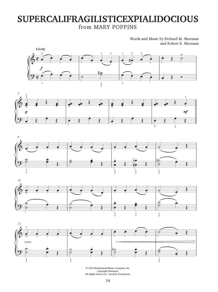 Disney - Graded Pieces for Piano